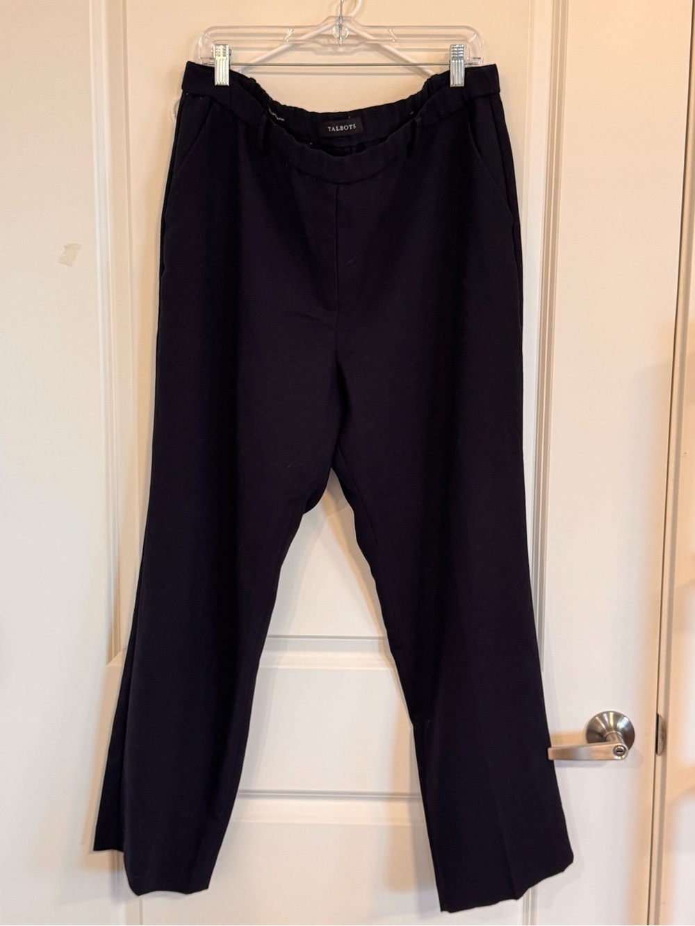 Talbots Navy Straight-Leg Women's Trousers